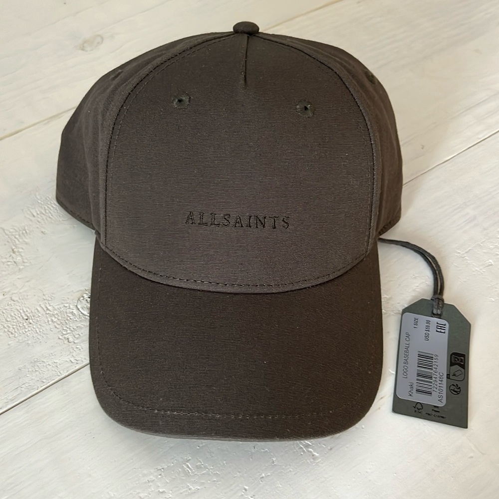 Allsaints baseball cap hat